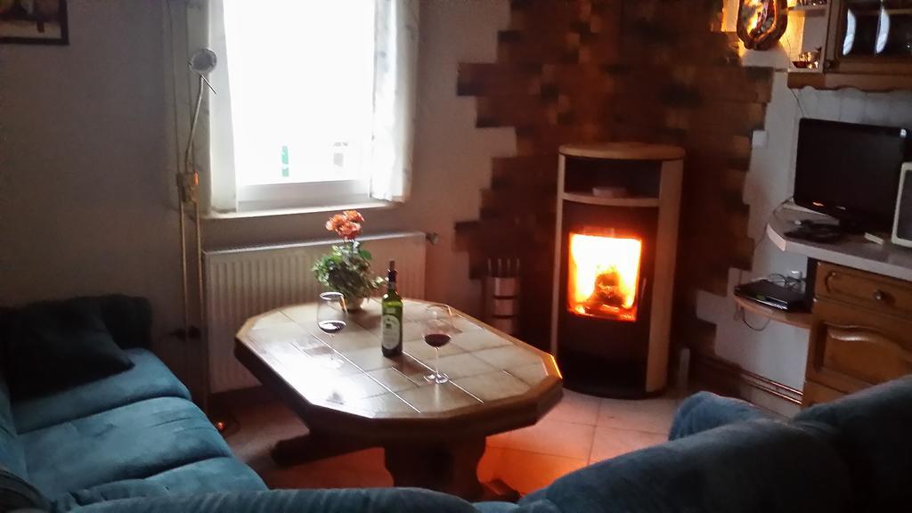Spreewaldhaeuser Golinski Mit Kamin Am Neuendorfer See Alt Schadow Eksteriør billede