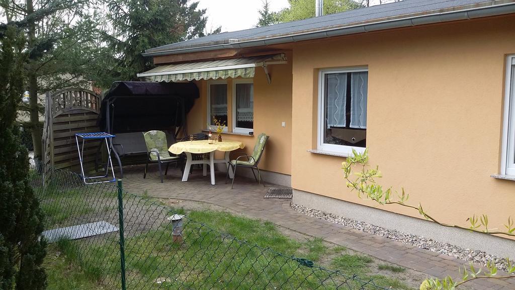 Spreewaldhaeuser Golinski Mit Kamin Am Neuendorfer See Alt Schadow Eksteriør billede