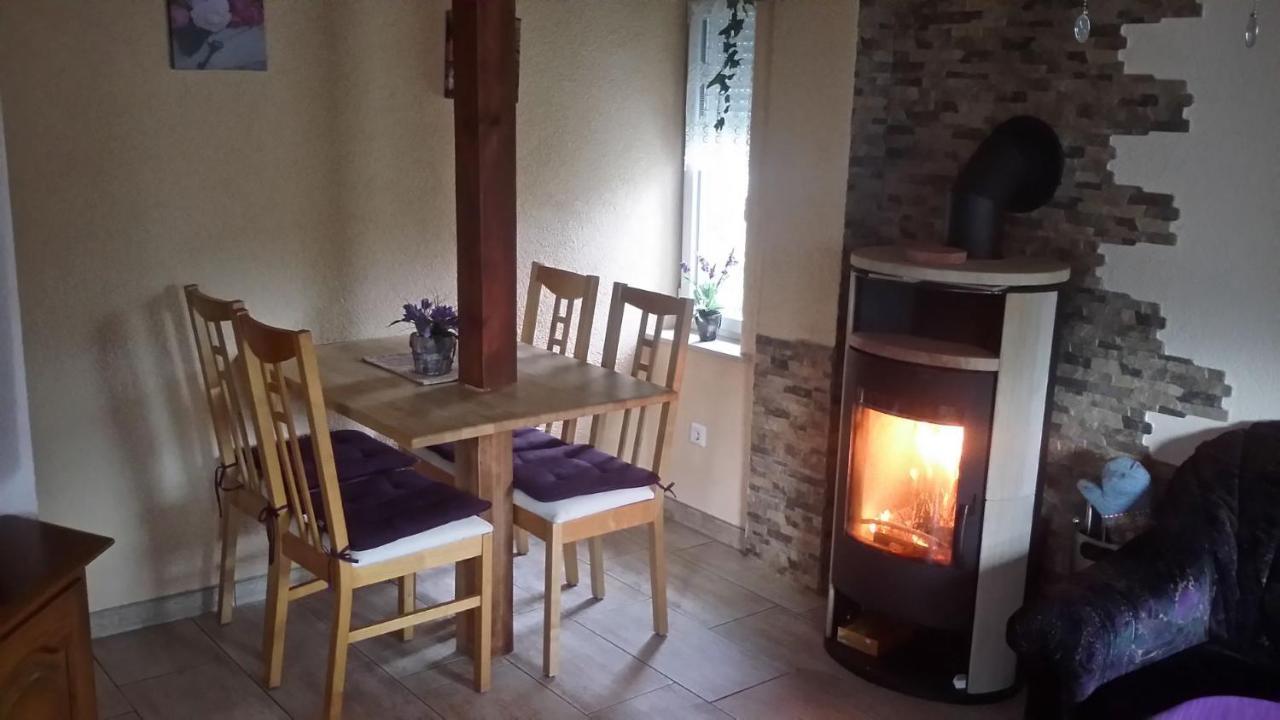 Spreewaldhaeuser Golinski Mit Kamin Am Neuendorfer See Alt Schadow Eksteriør billede