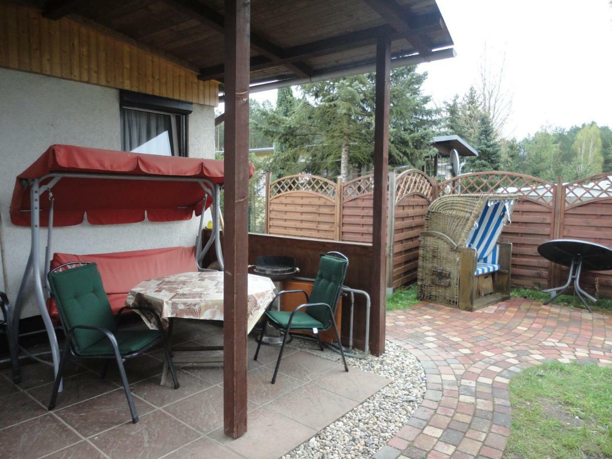 Spreewaldhaeuser Golinski Mit Kamin Am Neuendorfer See Alt Schadow Eksteriør billede